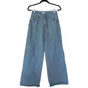 High Rise Wide Leg Jeans, Size 27